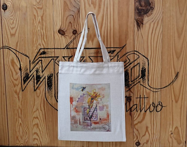 Bolsa sublimación flores