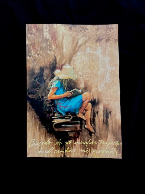 Libreta Niña Leyendo