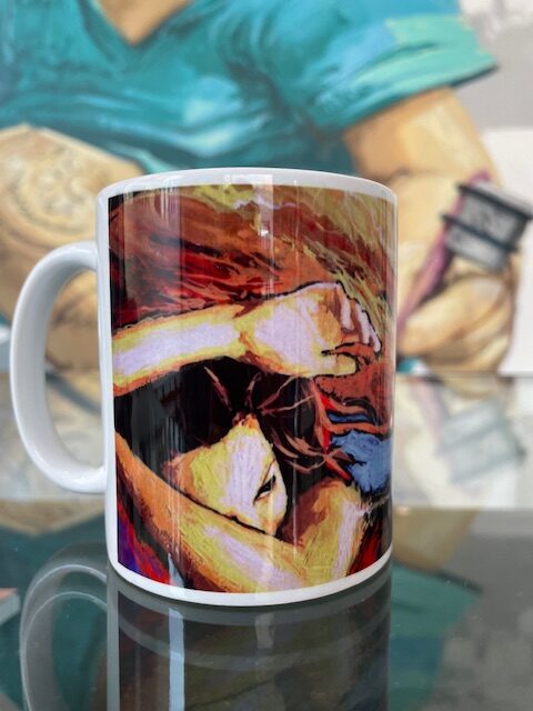 TAZA "MUJER COLORES"