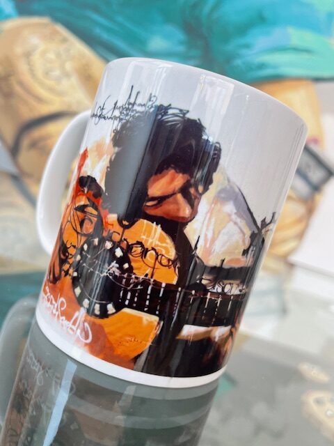 TAZA "GUITARRA"